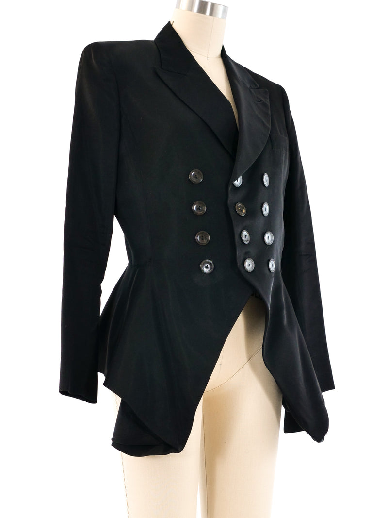 Jean Paul Gaultier Button Accented Tuxedo Jacket Jacket arcadeshops.com