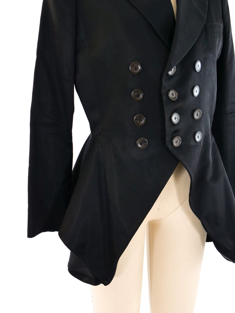 Jean Paul Gaultier Button Accented Tuxedo Jacket Jacket arcadeshops.com
