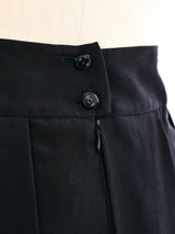 Chanel Pleated Silk Skirt Bottom arcadeshops.com