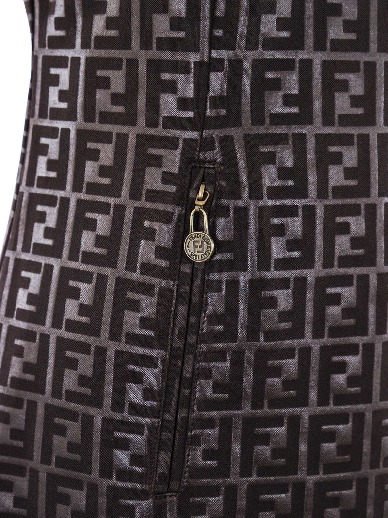 Fendi Monogram Jacquard Mini Dress Dress arcadeshops.com