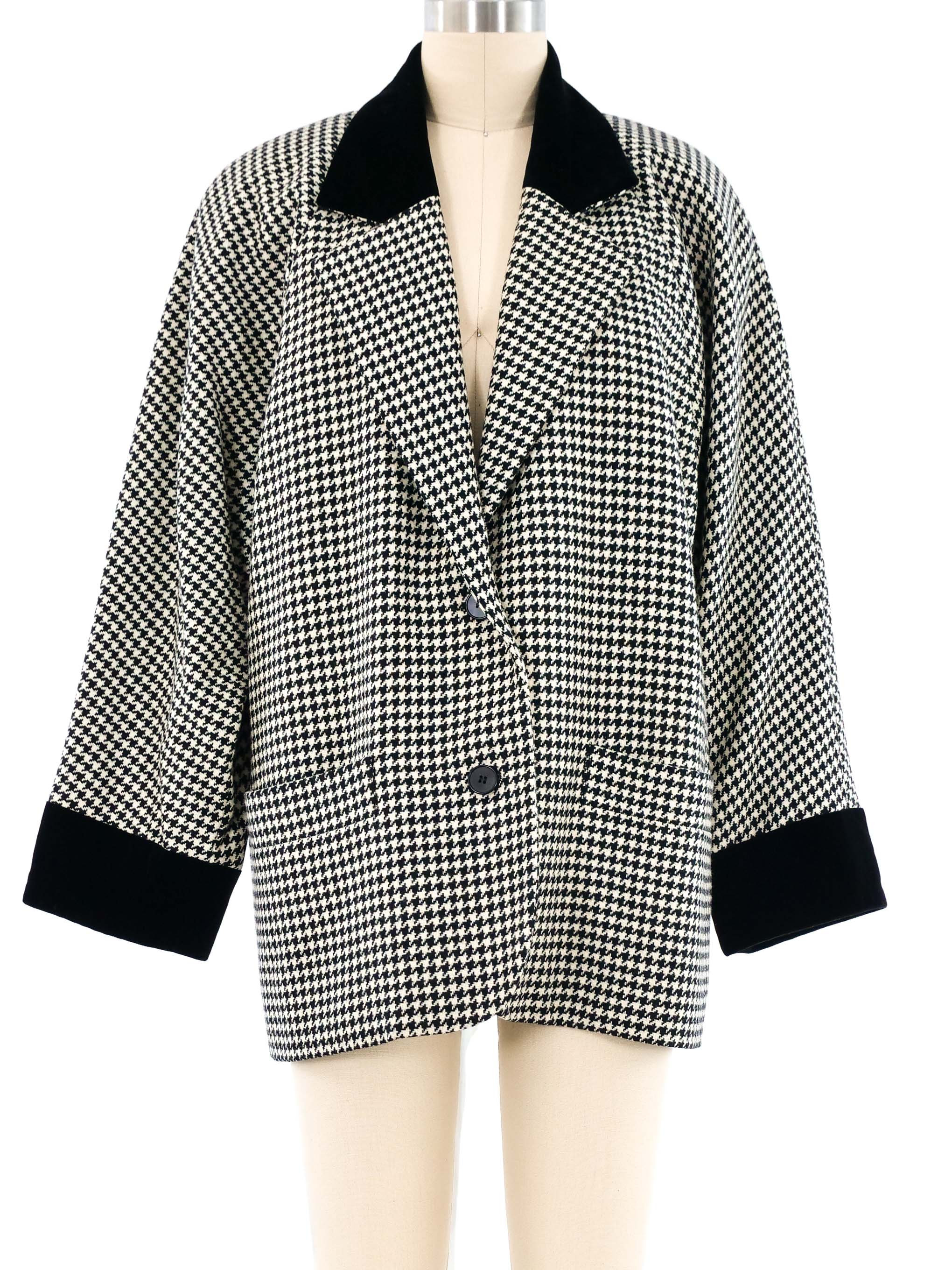 Christian Dior Houndstooth Jacket