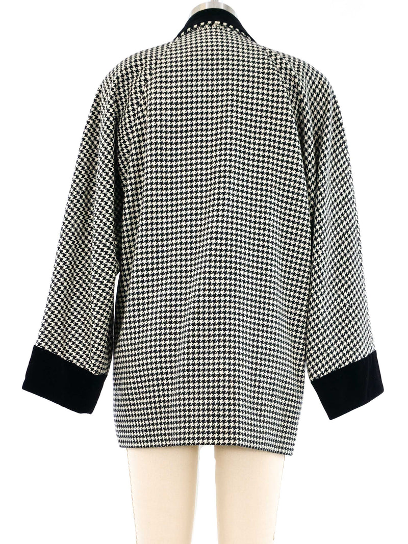 Christian Dior Houndstooth Jacket Jacket arcadeshops.com