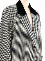 Christian Dior Houndstooth Jacket Jacket arcadeshops.com