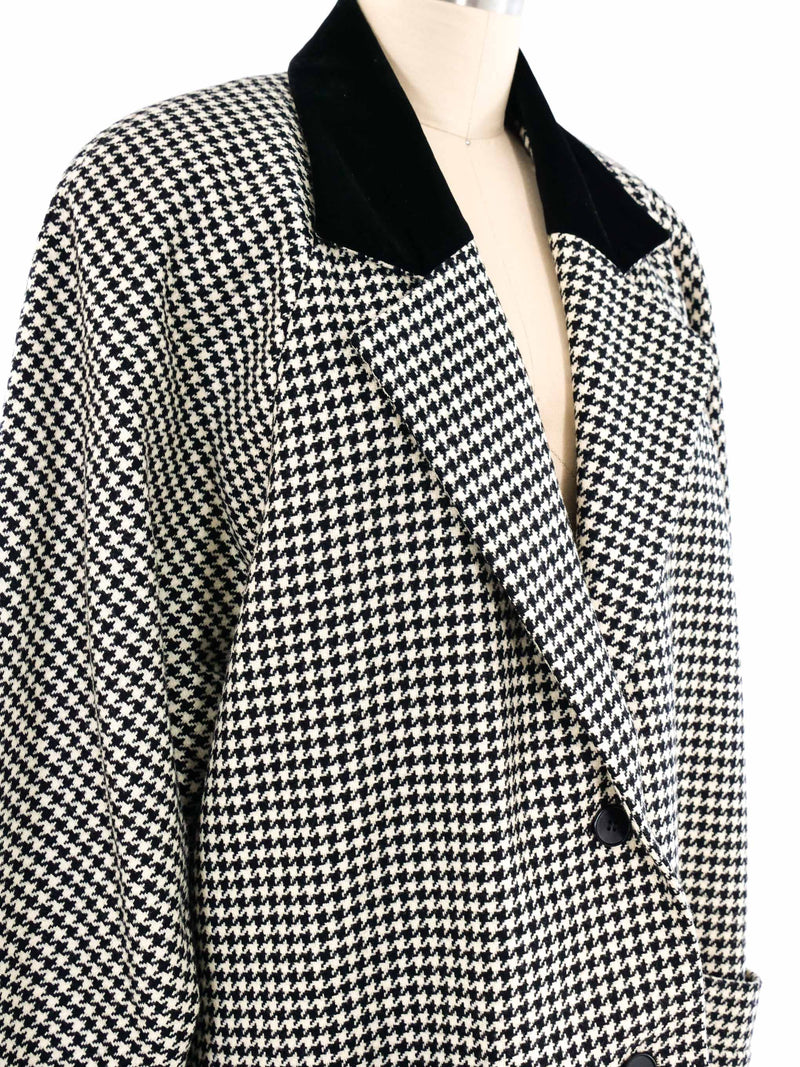 Christian Dior Houndstooth Jacket Jacket arcadeshops.com