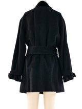 Yves Saint Laurent Cashmere Belted Coat Outerwear arcadeshops.com