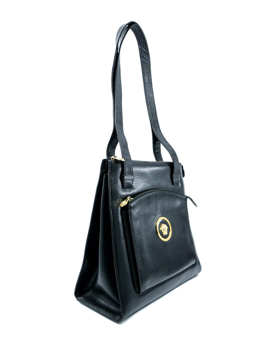 Gianni Versace Leather Shoulder Bag