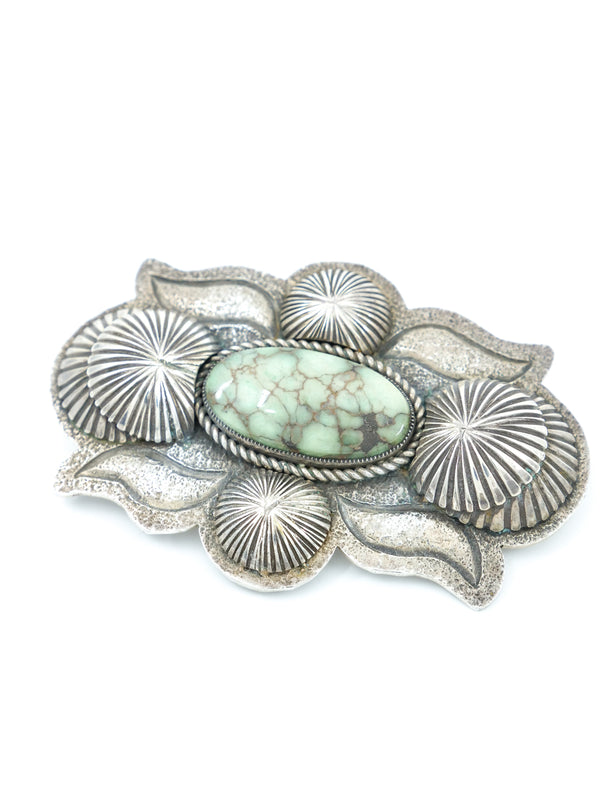 Sterling Silver Turquoise Brooch Jewelry arcadeshops.com