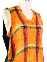 Comme des Garcons Knit Sweater Vest Top arcadeshops.com