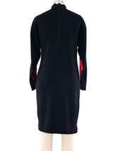 Leonard Paris Graphic Knit Sweater Dress Dress arcadeshops.com