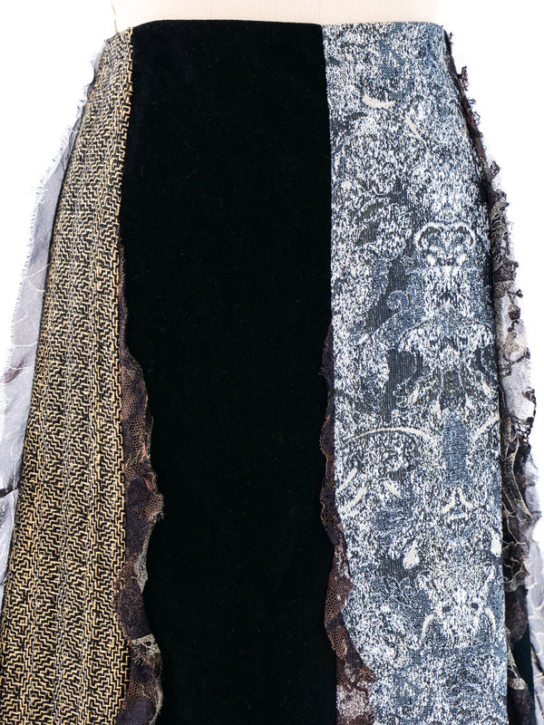Christian Lacroix Tapestry and Lace Skirt Bottom arcadeshops.com