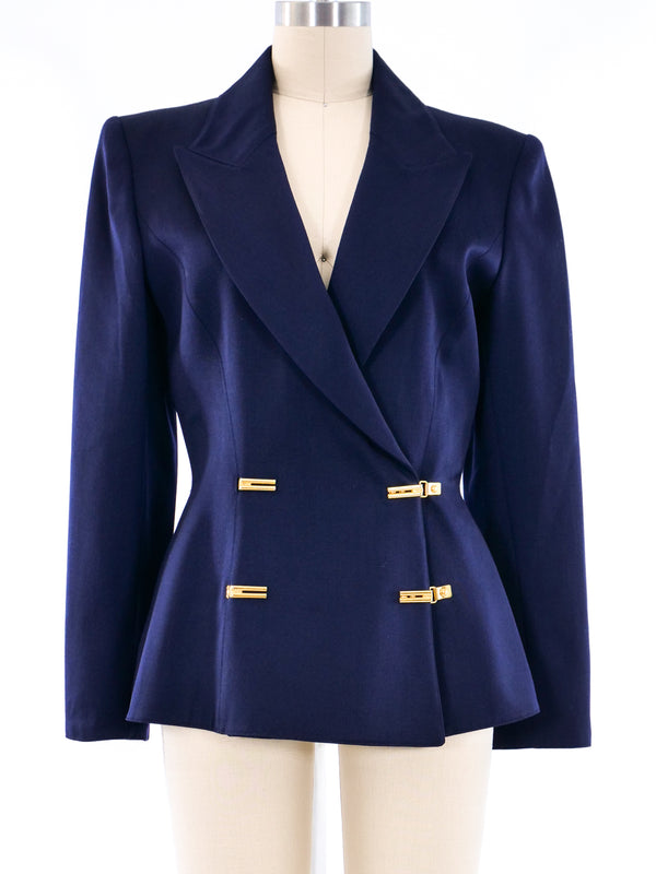 Claude Montana Navy Blazer Jacket arcadeshops.com