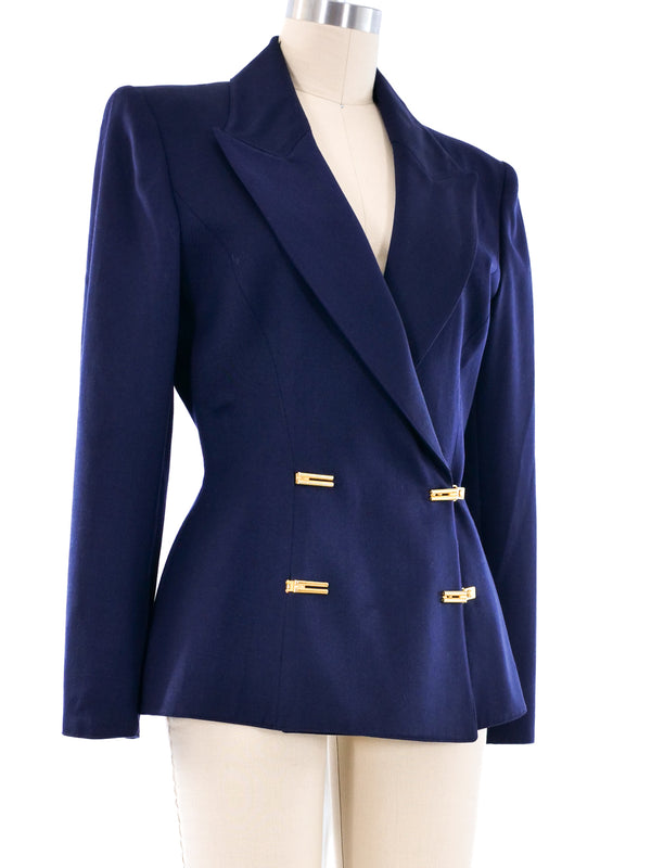 Claude Montana Navy Blazer Jacket arcadeshops.com