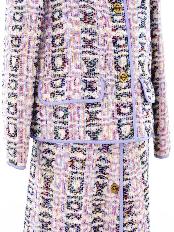 Bonnie Cashin Lavender Tweed Skirt Suit Suit arcadeshops.com