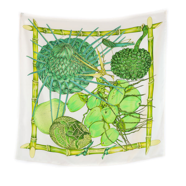 HERMÈS Jardin Créole スカーフ arcadeshops.com-