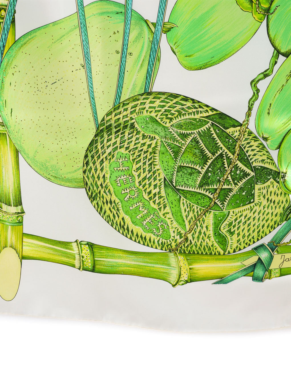 Hermes Jardin Creole Scarf