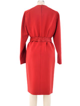 Givenchy Haute Couture Belted Shift Dress Dress arcadeshops.com