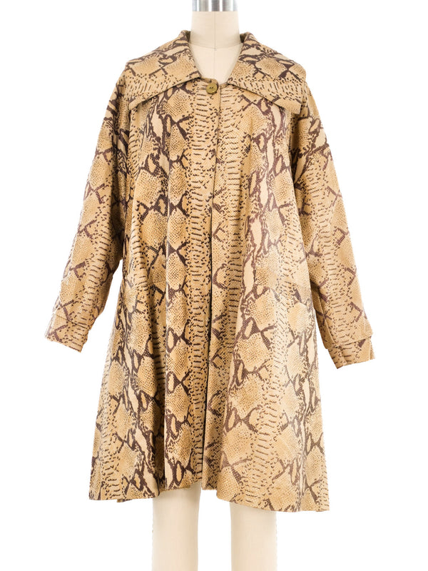 Metallic Snakeskin Skirt Ensemble Suit arcadeshops.com