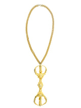 Judith Leiber Goldtone Pendant Necklace Jewelry arcadeshops.com
