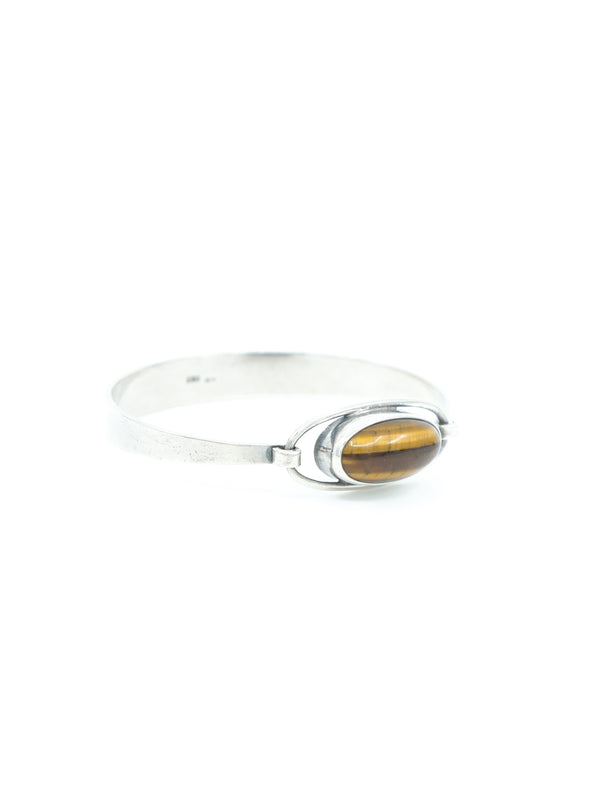 Swedish Tiger's Eye Cuff Bracelet Jewelry arcadeshops.com