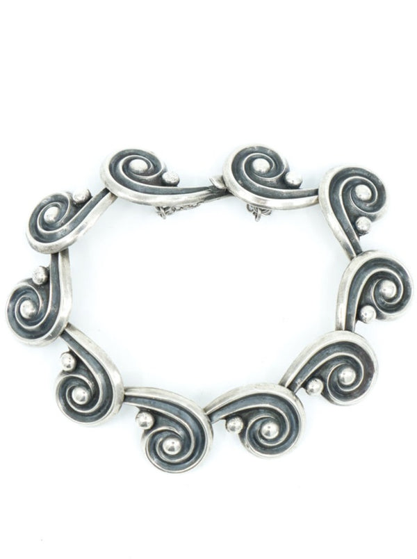 Los Castillo Swirl Link Bracelet Jewelry arcadeshops.com