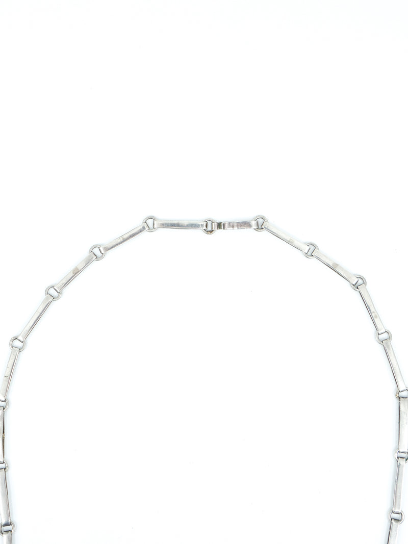Modernist Sterling Pendant Necklace Jewelry arcadeshops.com