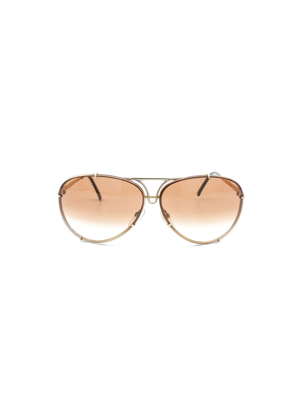 Champ Gradient Lens Aviator Sunglasses Accessory arcadeshops.com