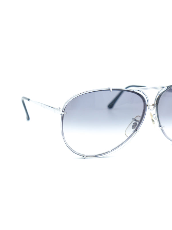 Champ Gradient Lens Silver Aviator Sunglasses Accessory arcadeshops.com