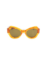 1930's Amber Butterfly Sunglasses Accessory arcadeshops.com