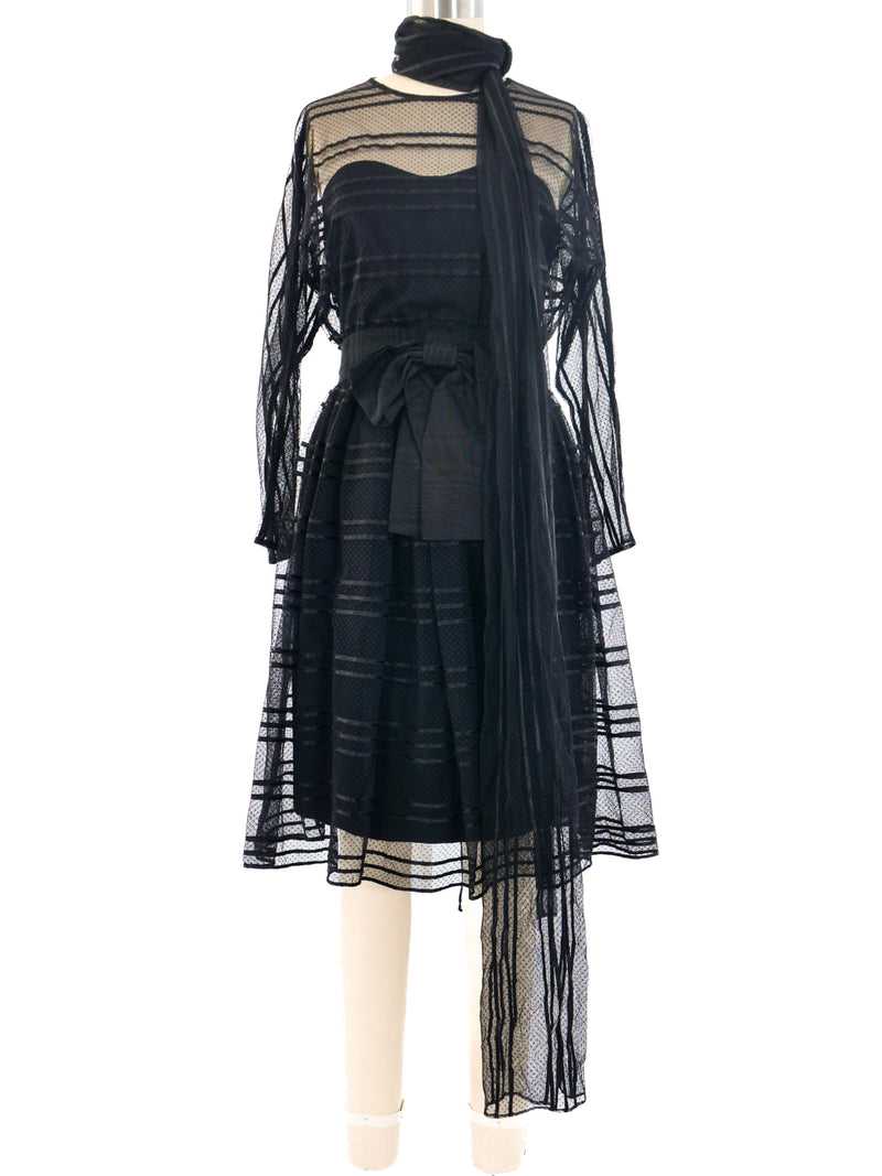 Geoffrey Beene Illusion Neckline Lace Dress Dress arcadeshops.com