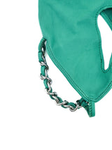 Chanel Green Leather Hand Harness Accessory arcadeshops.com