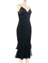 Dolce and Gabbana Lace Trimmed Slip Dress Dress arcadeshops.com