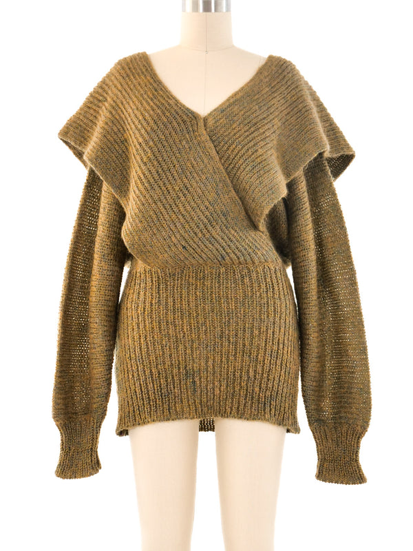Jil Sander Chunky Knit Sweater Top arcadeshops.com