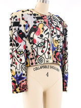 Kandinsky Inspired Sequin Jacket Jacket arcadeshops.com