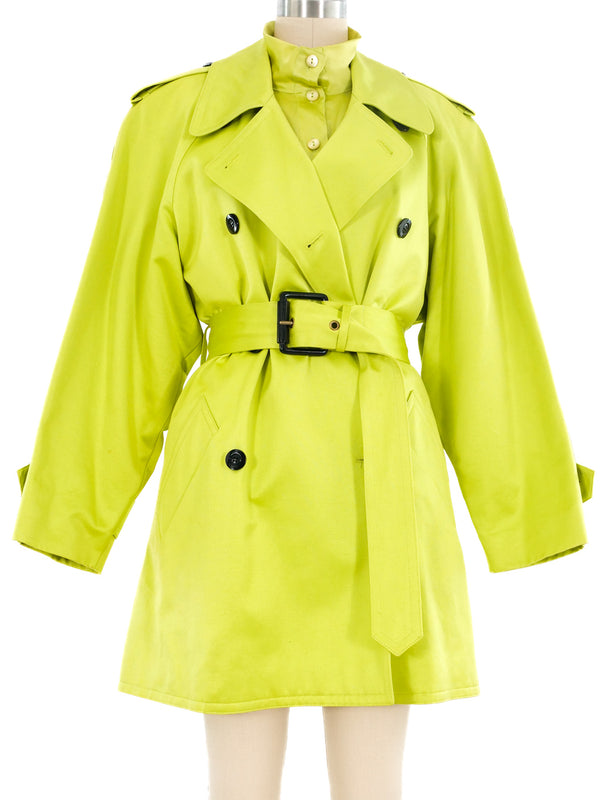 Escada Chartreuse Coat Ensemble Suit arcadeshops.com