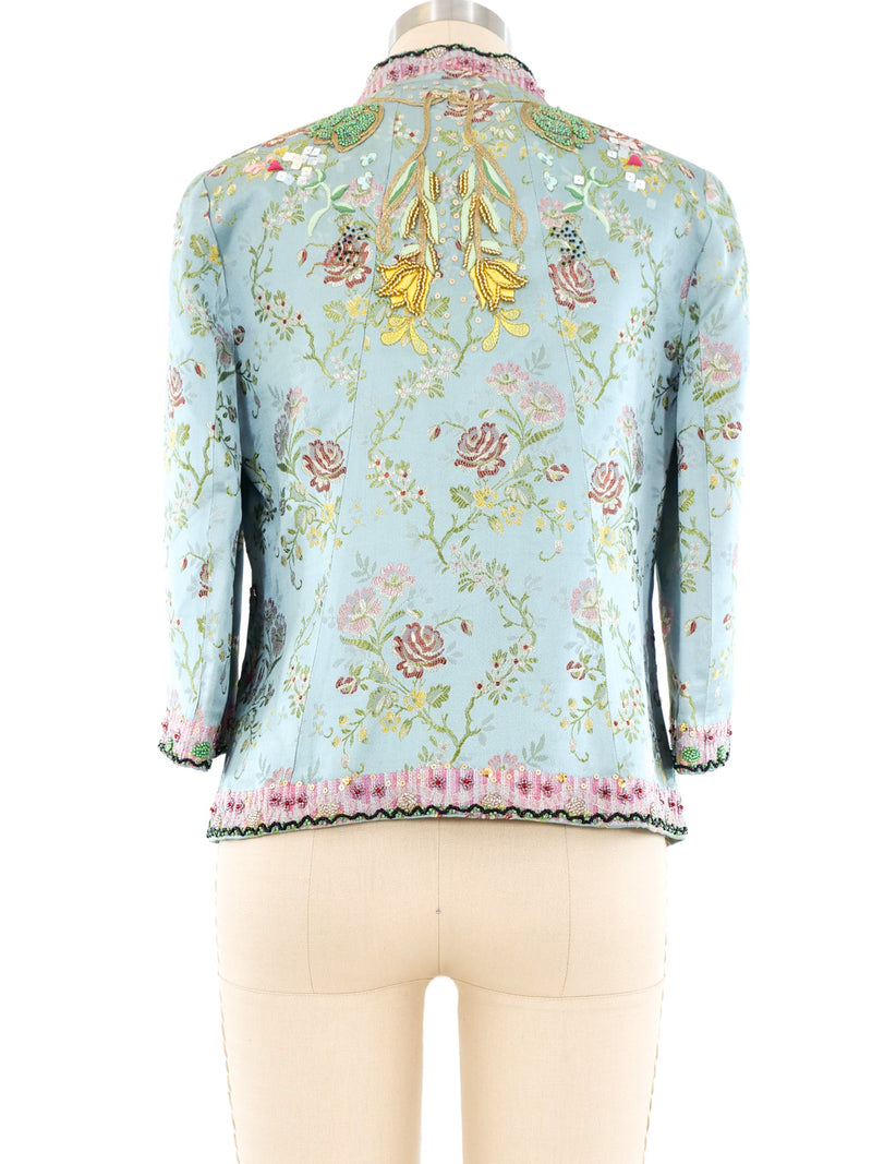 Christian Lacroix Floral Embroidered Jacket Jacket arcadeshops.com