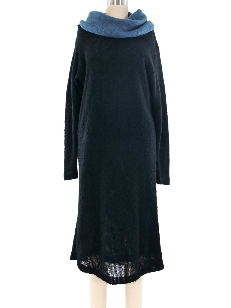 Issey Miyake Layered Sweater Dress Dress arcadeshops.com