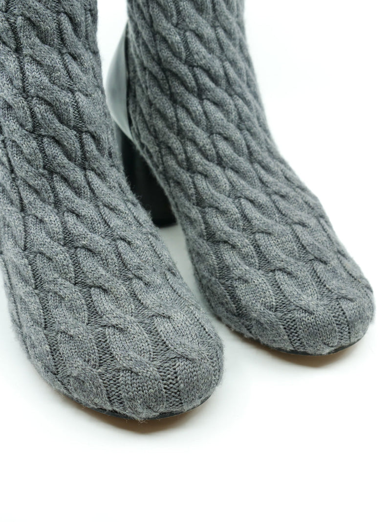 Maison Margiela Grey Sock Boots, 38 Accessory arcadeshops.com