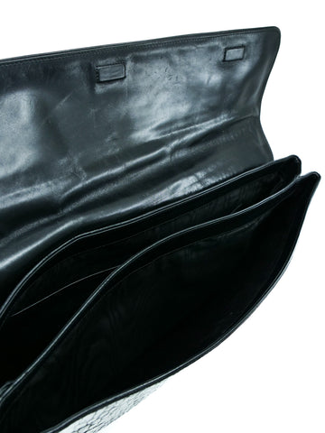 Dries van Noten Embossed Leather Clutch — UFO No More