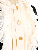 Chanel Ruffled Tromp L'Oeil Dress Dress arcadeshops.com