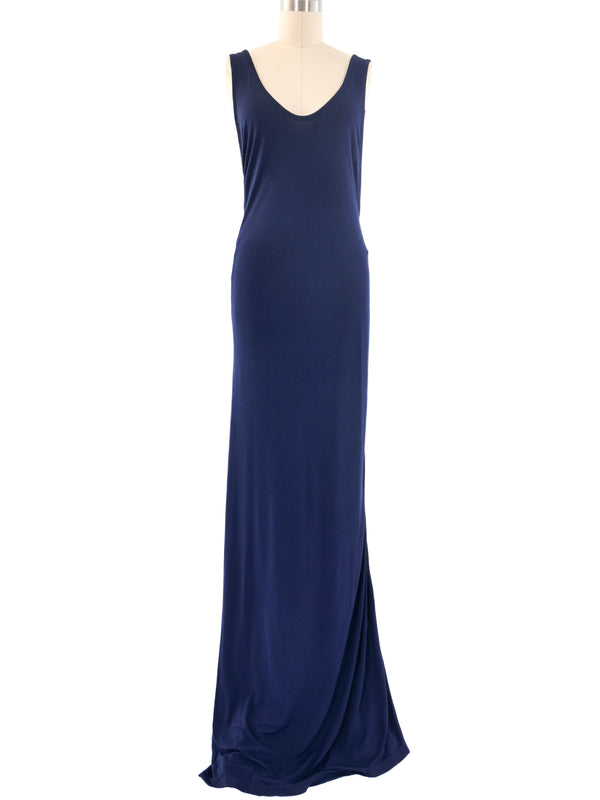 Calvin Klein Collection Draped Jersey Gown Dress arcadeshops.com