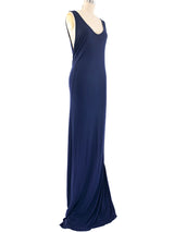 Calvin Klein Collection Draped Jersey Gown Dress arcadeshops.com
