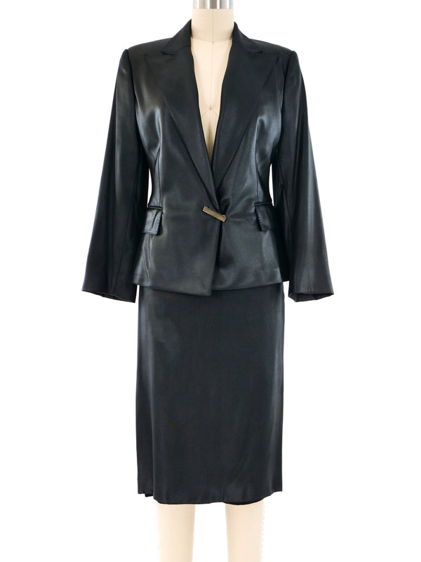 Gucci Metallic Skirt Suit Suit arcadeshops.com