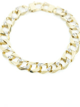 14K Gold and Diamond Accented Chain Bracelet FINE JEWELRY arcadeshops.com