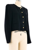 Sonia Rykiel Satin Jacket Ensemble Suit arcadeshops.com