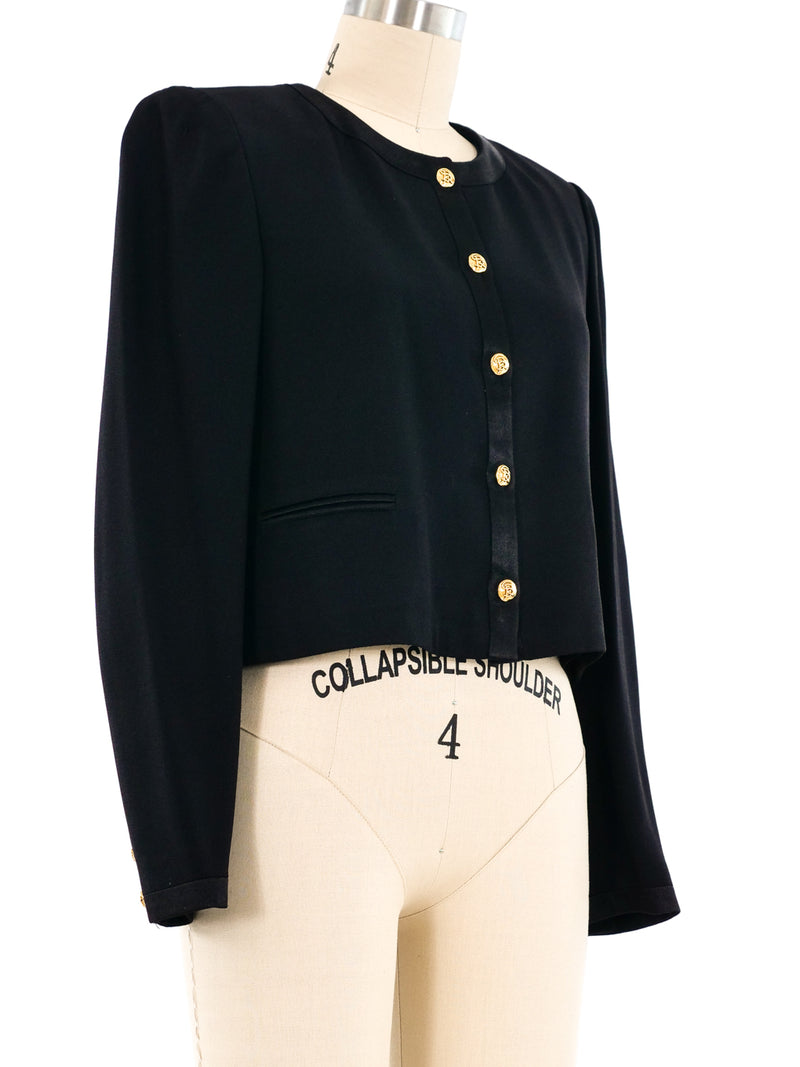 Sonia Rykiel Satin Jacket Ensemble Suit arcadeshops.com