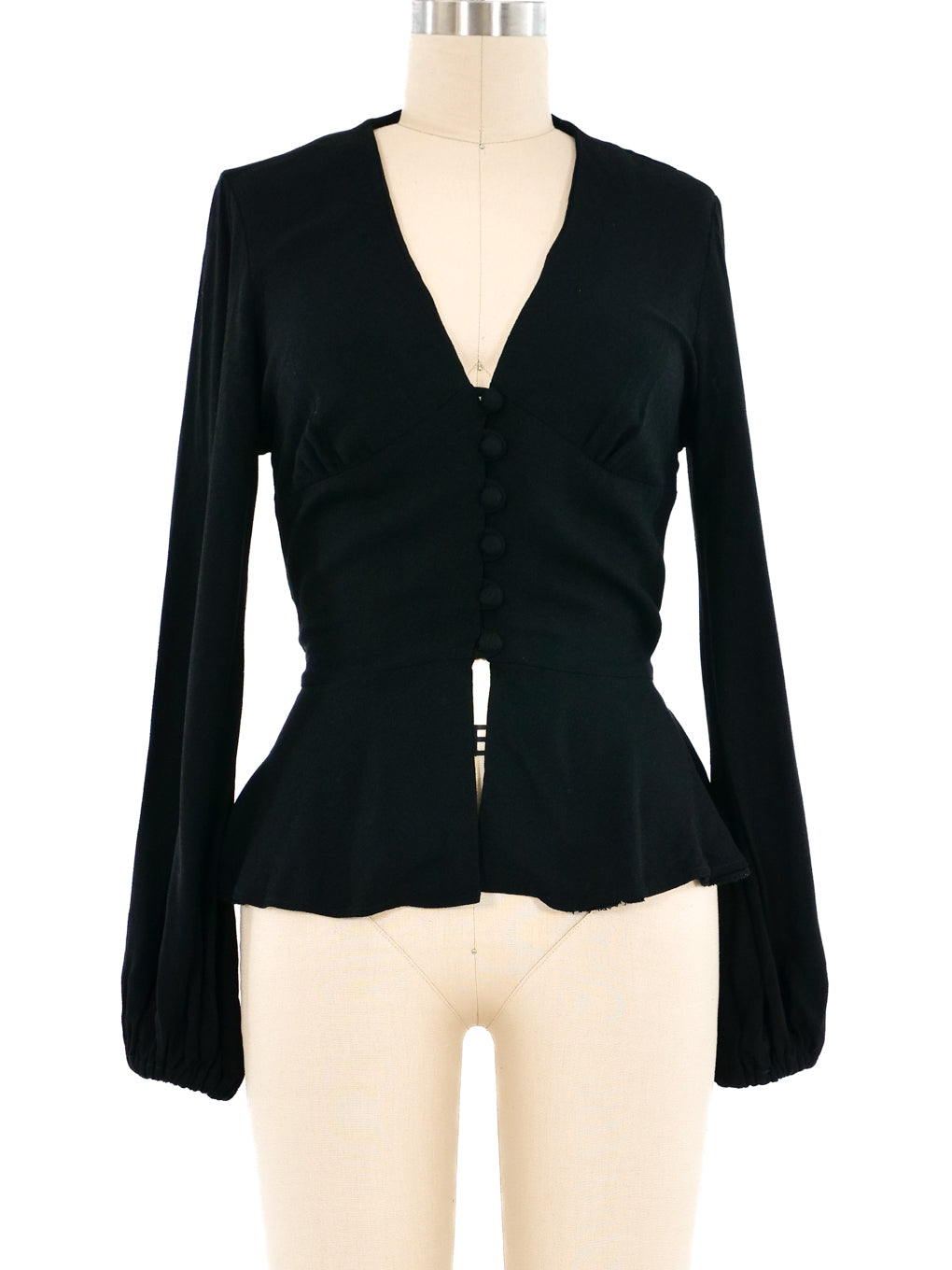 missguided peplum blouse