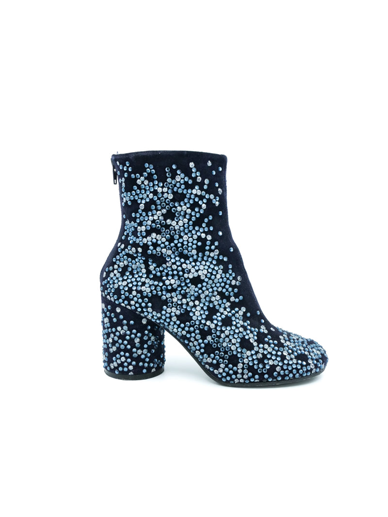 Maison Margiela Crystal Studded Boots, 36 Accessory arcadeshops.com