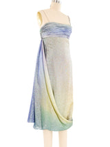 Pastel Rainbow Lurex Tank Dress Dress arcadeshops.com