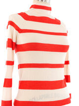 Prada Striped Knit Sweater Top arcadeshops.com