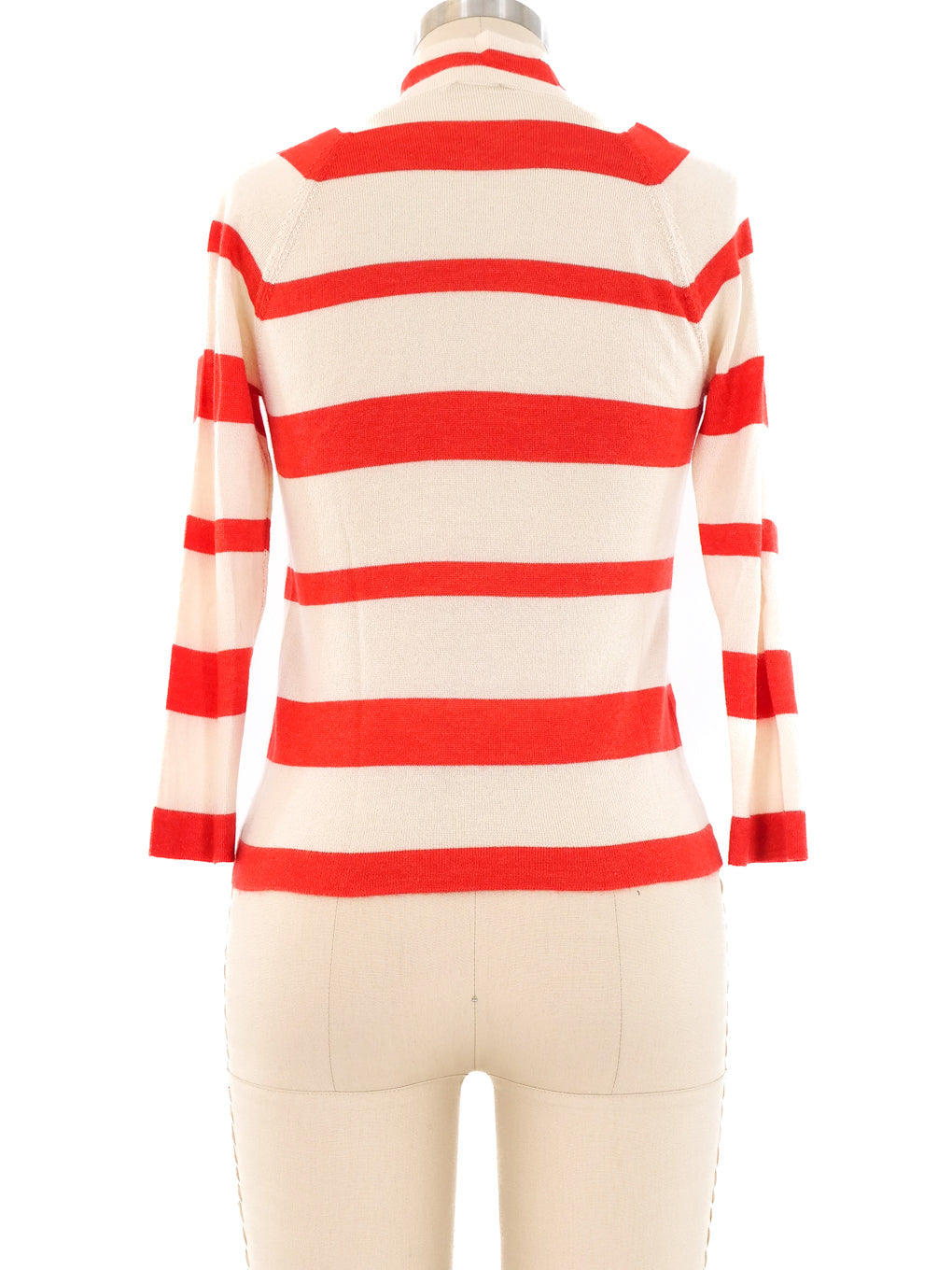 Prada striped hotsell pullover sweater